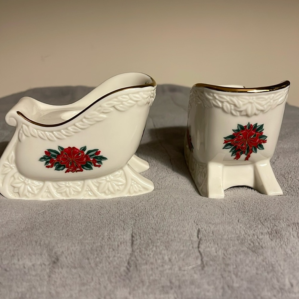 Princess House Porcelain Candleholders